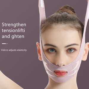 V Line <strong>Face</strong> Mask Lifting Firming Bandage Mask Ear Hanging Facial Patch to Remove Double Chin EarAnging Hydrating Mask Patch - Product Image 5