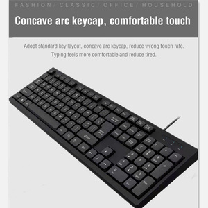 Factory Supply Laptop Desktop <strong>Computer</strong> Office Business <strong>Mouse</strong> and <strong>Keyboard</strong> Combo Wired <strong>Keyboard</strong> and <strong>Mouse</strong> Set