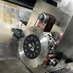 Cnc רטום מיטה רנט <span class=keywords><strong>2</strong></span> ציר כפול מחרטת cnc מחרטה cnc מחרטה עם ציר y wj650