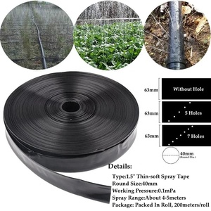 สายฉีดน้ำพลาสติก PE ขนาดเล็กสำหรับระบบน้ำหยดแบบท่อฝน - Product Image 2