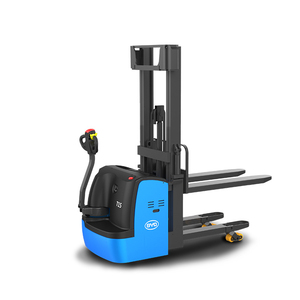 Byd 1.5 ton 2 ton kaldırma yarı elektrikli istifleyici palet istifleyici yürüyüş tipi elektrikli istifleme kamyon forklift - Product Image 4