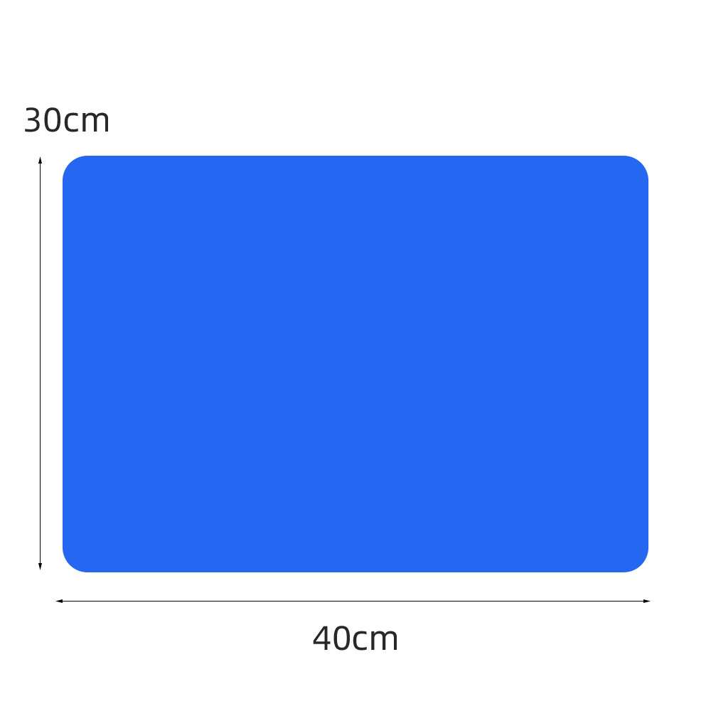 Navy blue flat edge