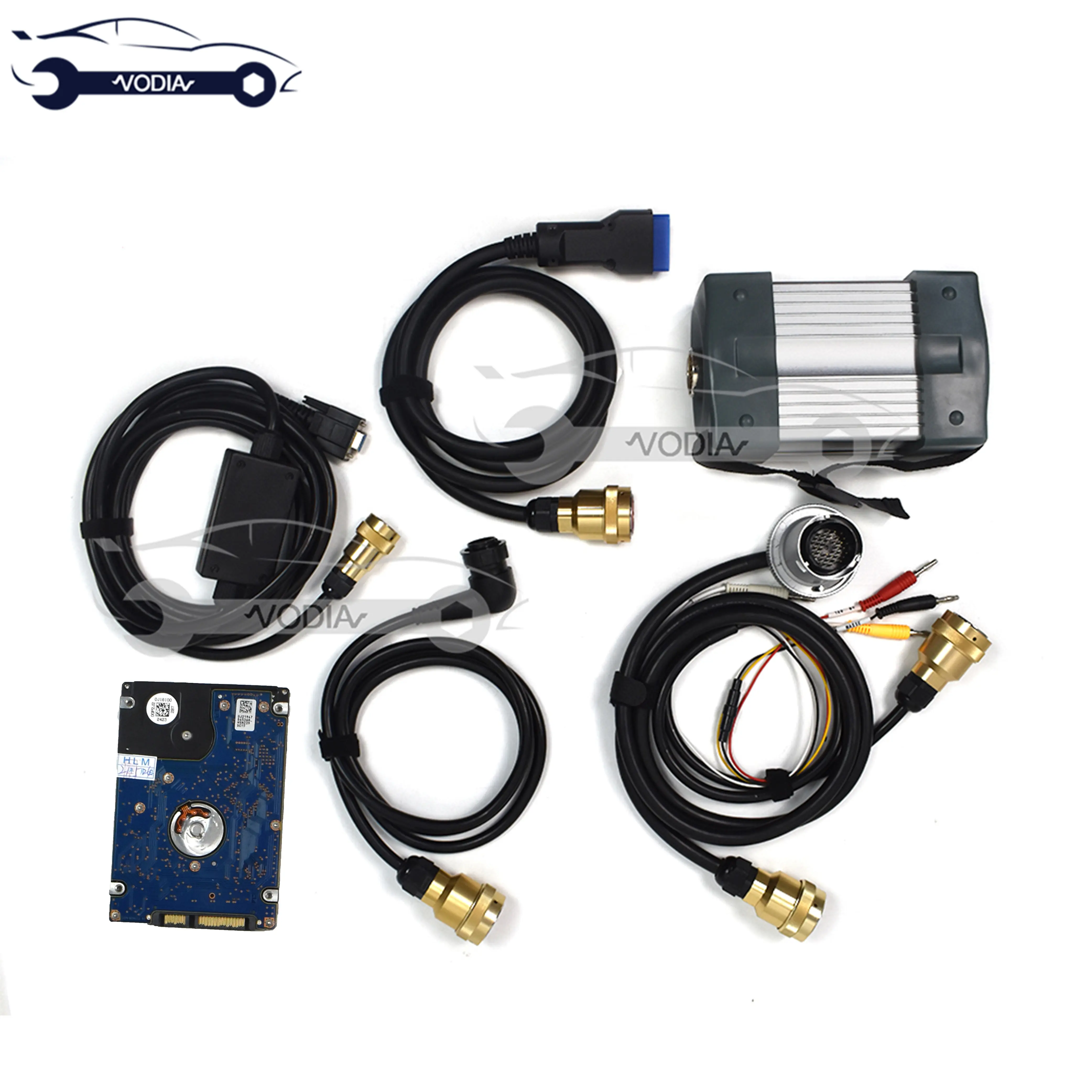 MB yıldız C3 tam çip kabloları ile otomatik teşhis aracı ile HDD MB yıldız C3 desteği arabalar ve kamyonlar için