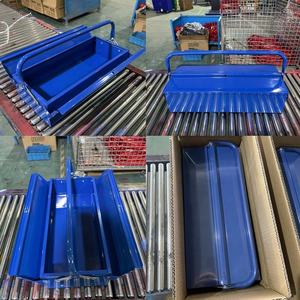 贸易保证专业车库工具箱套装便携式迷你手提箱工具箱带铁柄 - Product Image 3