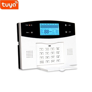 IOS Android Tuya App Control WiFi + GSM + PSTN sistema de alarma de seguridad de hogar con 99 inalámbrico 4 zonas cableadas - Product Image 5