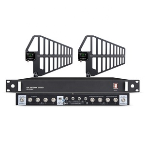 945 Micrófono de rendimiento de escenario Sistema de antena distribuida inalámbrica UHF dual 8 canales - Product Image 6