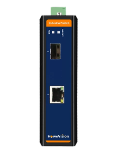 Zuverlässiger industrieller Ethernet-Switch mit 1 SFP-Glasfaser und 1 POE-Funktion mit schnellem Ethernet-Anschluss 1 Jahr Garantie Lagerbestand verfügbar