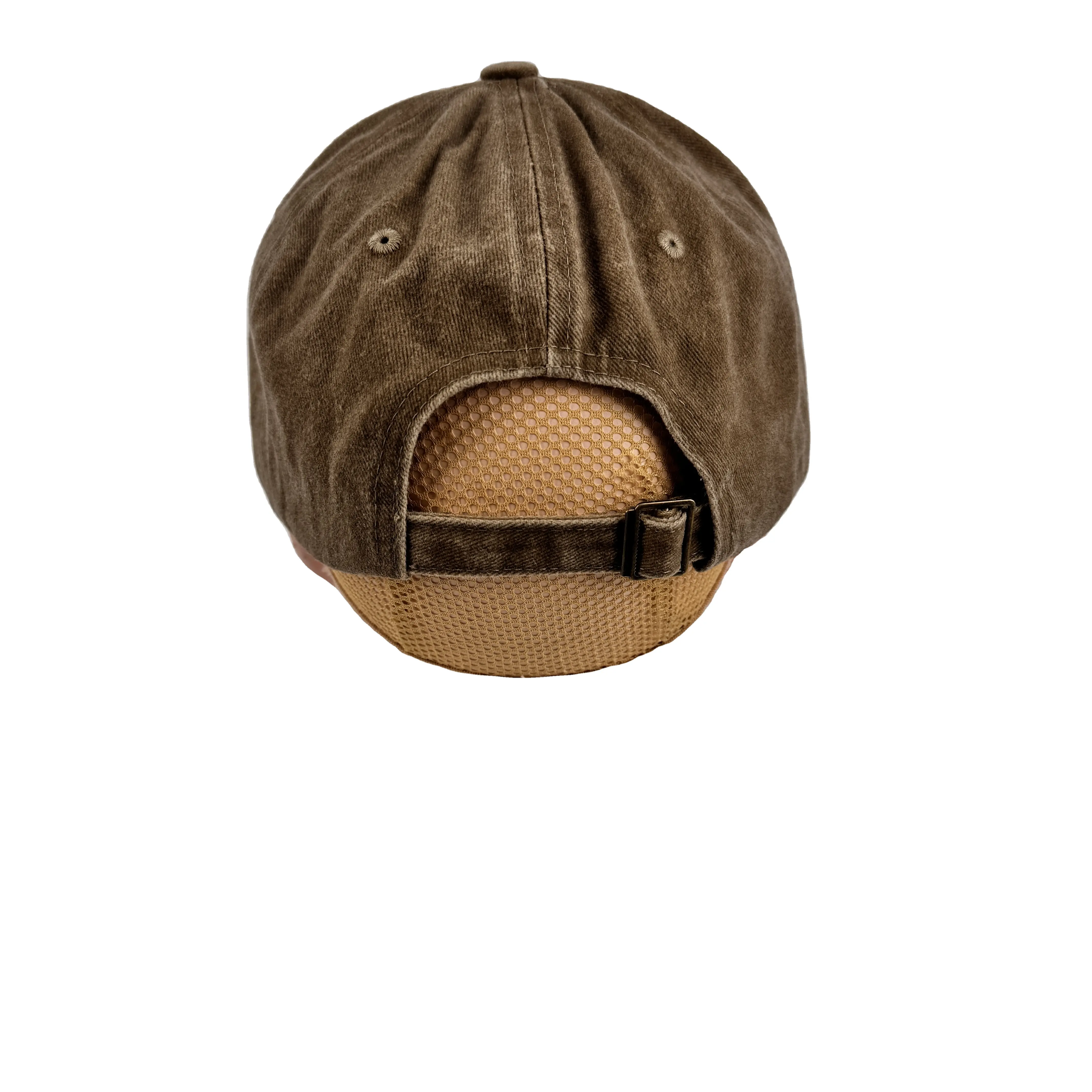 Casco da motociclista foderato in seta cappellini da uomo di lusso Custom cappello da Baseball lavato con toppa in pelle
