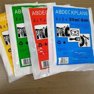 ペイントドロップシートエコフレンドリーなプラスチックダストカバー - Product Image 1