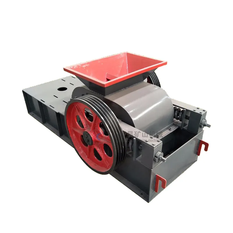 Beste Prijs Zand Maken Machine Kalksteen Dubbele Roller Crusher Te Koop