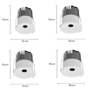 ไฟสปอตไลท์ติดเพดาน LED 3W 5W 8W 10W อะลูมิเนียมดีไซน์ทันสมัยติดตั้งง่ายในห้องครัว - Product Image 4