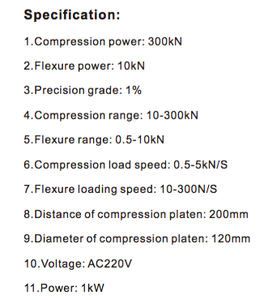 Full Automatic Cement <strong>Flexural</strong> and <strong>Compression</strong> <strong>Testing</strong> <strong>Machine</strong> - Product Image 3