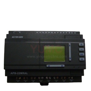 Controlador lógico programable PLC serie APB, APB-22MRA, 14 puntos, entrada de CA, 8 puntos de salida de relé, sin LCD