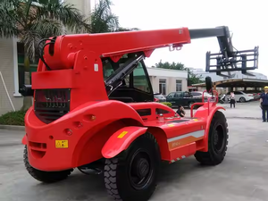 Çin yepyeni Telehandler 4 Ton teleskopik kol Handler 7 m eki HNT40 ile çatal uzunluğu 1220mm - Product Image 4