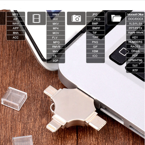 2022 yeni tasarım 4 in 1 OTG usb flash sürücü özelleştirilmiş pendrive 3.0 32GB 64GB 128GB iOS/tip-c/dizüstü/Android - Product Image 5