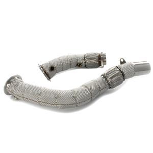 M2C F87สเตนเลสสตีลแบบตรง3.0ตัน/M2 downpipe สำหรับ BMW ท่อไอเสียรถยนต์ระบบชิ้นส่วนรถยนต์ - Product Image 1