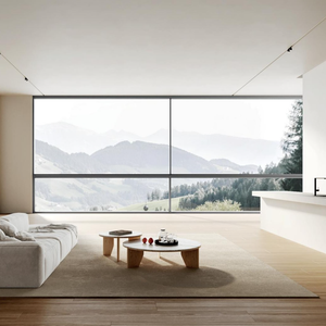 Custom Size Aluminum Sliding <strong>Window</strong> with Fixed Glass Hurricane Proof Impact <strong>Windows</strong> for Balcony Waterproof and Exterior Use - Product Image 2