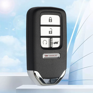 MS 4 1 Tasten Luke Fernbedienung Autos chl üssel schale für H-onda Smart Auto Case Fahrzeugs chl üssel anhänger Shell mit HON66 Uncut Blank Blade - Product Image 5