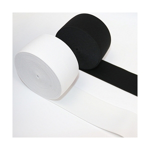 Banda elástica tejida de poliéster suave para ropa, 0,8-100cm, venta al por mayor de fábrica - Product Image 6