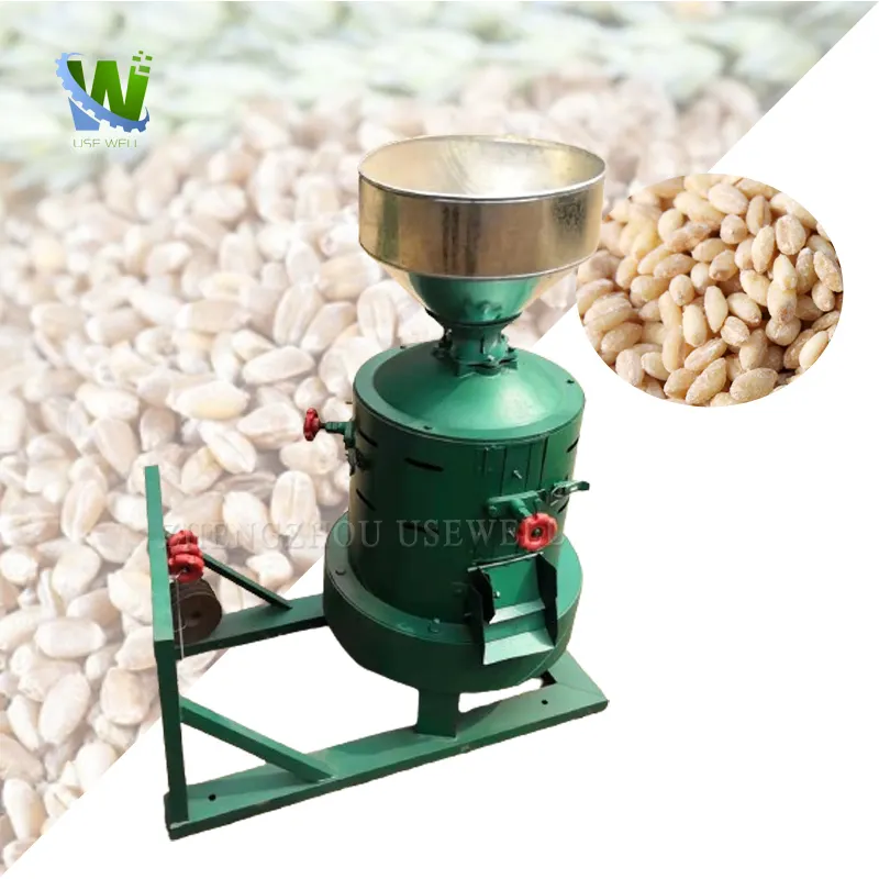 Industrial Automatic Dry Pea Black Mung Bean Soybean Dehulling Dehuller Grain Skin Removing Sheller Machine