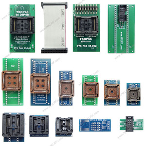 XGecu T76 Universal Programmer 14 Adapter SOP8 PLCC20 & SPI SAM EFI Flach band kabel ROM Debug Connector Tool - Product Image 3