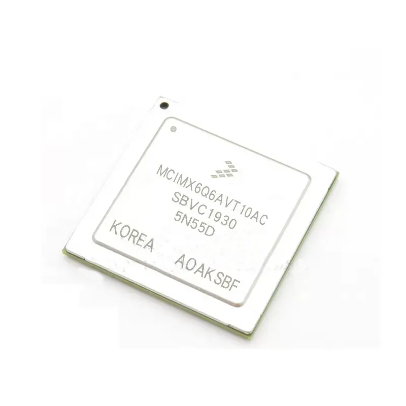 Mcimx6q6avt10ac Mcimx6q6avt10 Nieuwe Originele Risc 32-Bit Microprocessors 1000Mhz Quad Arm Cortex-A9 Core 1Ghz Fcbga624