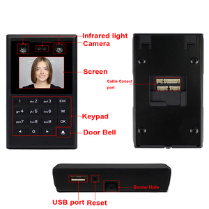 2,8 pulgadas TCP/IP USB RFID teclado Software huella dactilar biométrica Control DE ACCESO facial tiempo asistencia máquina palmprint X122 - Product Image 4