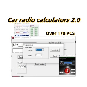 Unlock Over 170Pcs Car Radio <strong>Code</strong> Calculators 2.0 Software for VW/Ford - Product Image 1