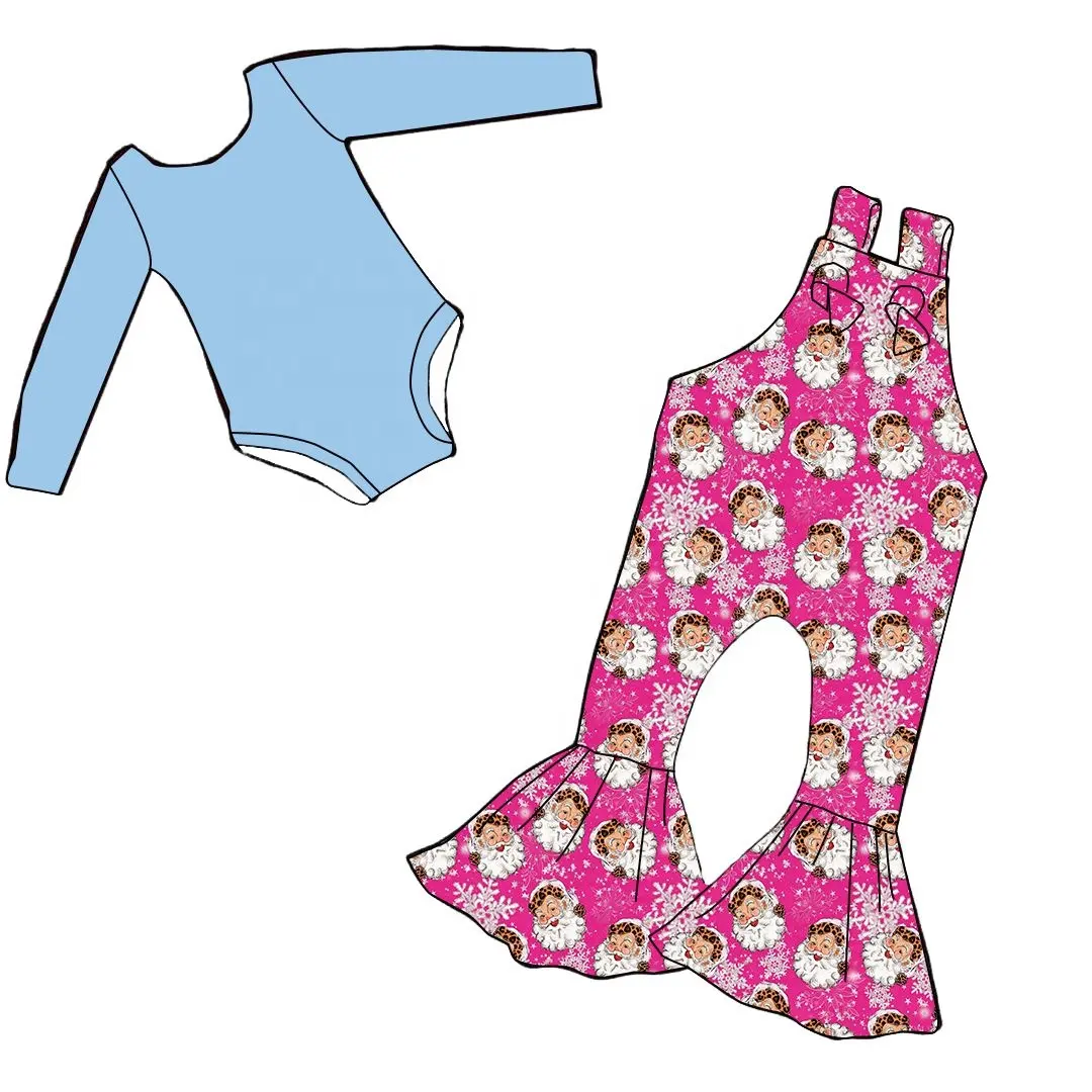 卸売カスタマイズバレンタインデー昇華セットイースター女の子用2ピースセット赤ちゃんロンパースとスリングジャンプスーツセット