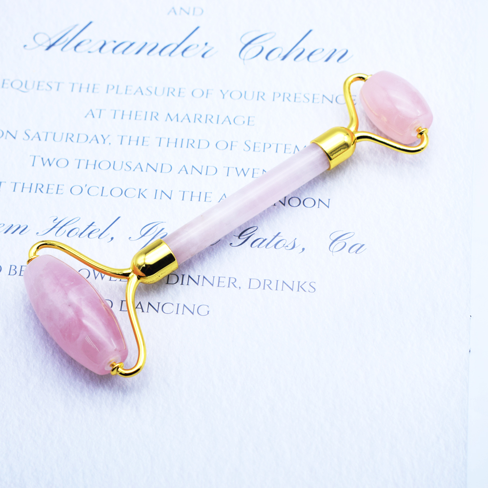 Rouleau de quartz rose