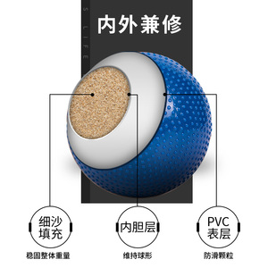デリFT300-2ソリッドボール専門体育試験トレーニングショットインフレータブルではない高品質
