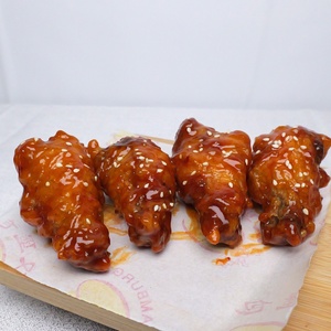中式香辣炸鸡调料米饭蘸烧烤酱芝麻包装盒装袋装