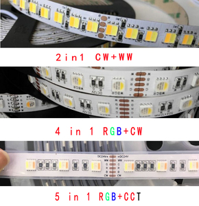 ファクトリーダイレクト3 Ledカット可能フレキシブルLedストリップ5050 RGB CCT 5 in1 Ledストリップライト - Product Image 6