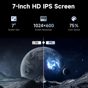 Pantalla táctil IPS de 7 pulgadas, reproductor MP5 PND, Monitor inteligente, portátil, con cable, inalámbrico, CarPlay, Android Auto - Product Image 5