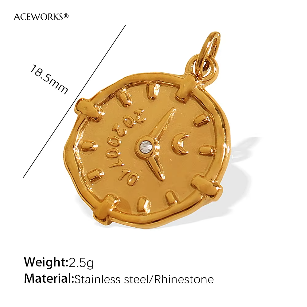 Breloque horloge