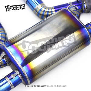 OEM <strong>Valves</strong> Titanium 2.75inch Midpipe for Toyota Supra A90 3.0T 2020-2023 Axle Cat Back Pipes Muffler <strong>Tips</strong> Exhaust System - Product Image 4