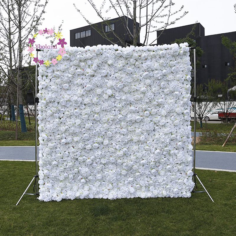 white flower wall 07