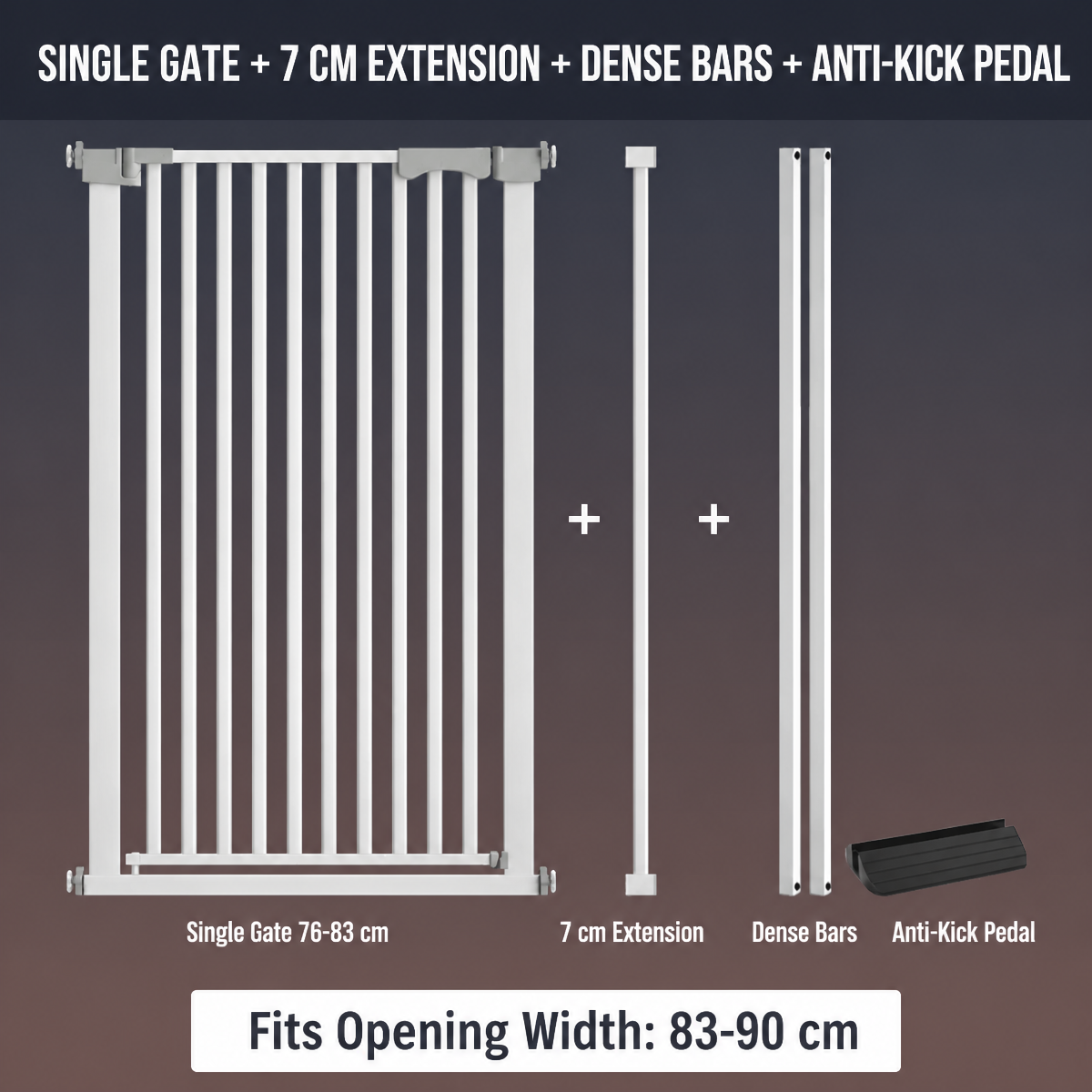 Width:83cm-90cm