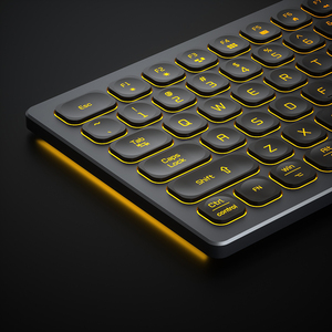 Aigo LED Light <strong>Computer</strong> <strong>Keyboard</strong> 8mm Thin and Light <strong>Keyboard</strong> With USB TYPE-C Port Wired <strong>Keyboard</strong> for Office <strong>Use</strong>