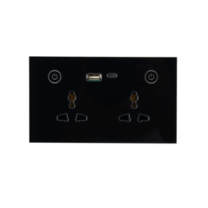 SZMYQ умная домашняя Автоматизация Tuya Поддержка Google Home Alexa WiFi ZigBee homewkit, подходящая двойная умная настенная розетка с USB и USB-C - Product Image 2