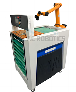 Applicazione automatica della soluzione di carico e scarico CNC del robot collaborativo a 6 assi in campo industriale