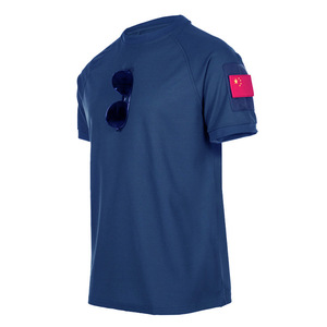 <span class=keywords><strong>T</strong></span>-shirts de polo de combat tactique à manches courtes camouflage désert camouflage vert américain boutonné à l'extérieur vente en gros