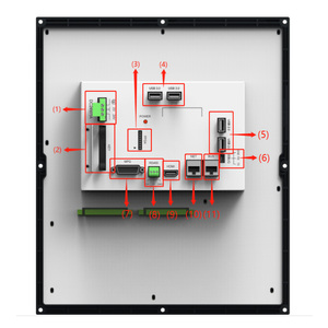 Los juegos completos horizontales incluyen servomotor y controlador CNC Sistema Operativo controlador CNC de 12 ejes para máquina de torno - Product Image 3
