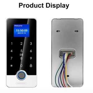 IP 65 Tuya intelligente App per impronte digitali RFID sistema di controllo di accesso cancello elettronico apriscatole DC12V tastiera di controllo accessi - Product Image 3