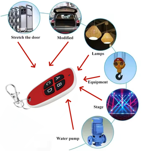 4 pulsanti 433 Mhz EV1527 codice di apprendimento telecomando universale per la porta del Garage sistema di allarme per auto