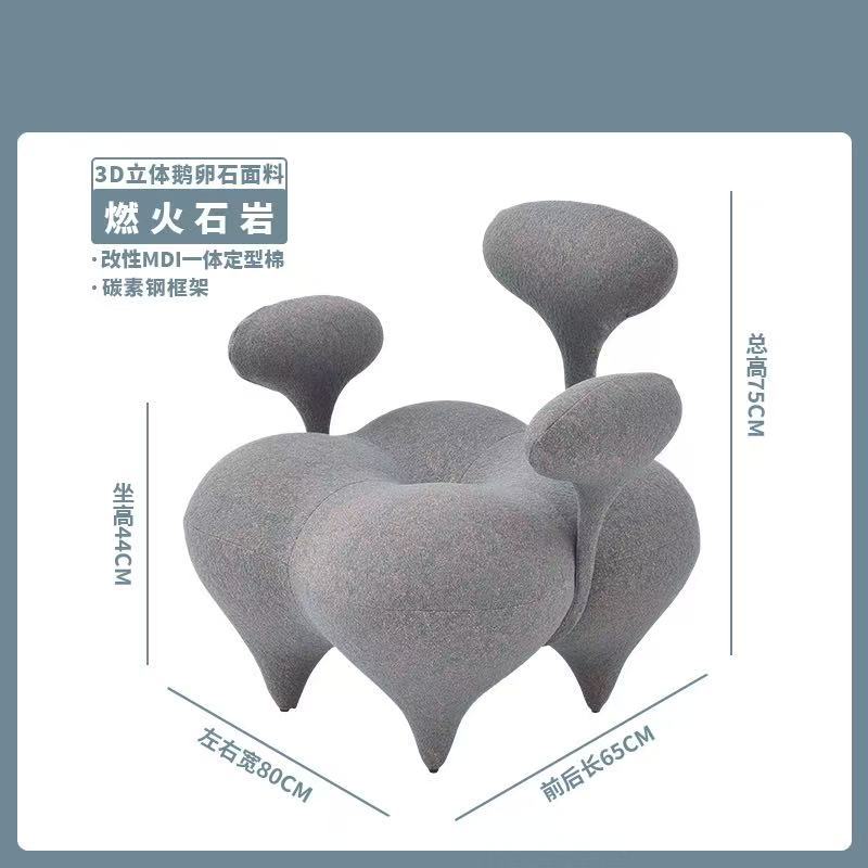 Esponja moldeada integrada con piedra de pedernal para quemar algodón.