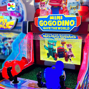 Funspace đồng tiền hoạt động Kid đôi súng bắn súng máy Arcade trò chơi cho trung tâm trò chơi - Product Image 6