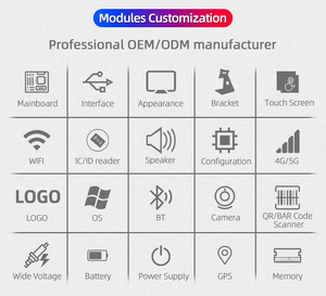 15/17/19 Zoll eingebetteter industrieller Tablet-Computer kapazitives resistives Display, Android-Touchscreen-LCD-SPS, Steuer computer - Product Image 2