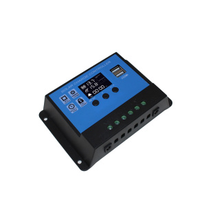 Vendite dirette in fabbrica universale intelligente 60A/50A/40A doppia uscita USB solare Controller di ricarica 12V/24V PWM tipo - Product Image 1