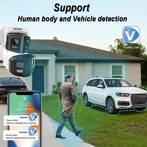 Nuevo modelo 4MP 2CH POE Kits de cámaras IP con cuerpo humano y sistema de cámara CCTV para el hogar Sistema de cámara gran angular de 180 ° - Product Image 6